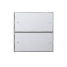 GIRA 2032112 Tastsensor3 Komfort 2fach KNX Flächenschalter Reinweiß glänzend