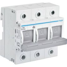 Hager Lasttrennschalter f.Sicherung L73M D02 E18 63A AC400V 3polig Hutschiene