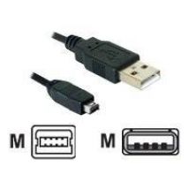 DELOCK USB Kabel A -> miniB 4Pin St/St 1.50m