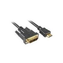 Sharkoon Kabel   HDMI  -> DVI-D (18+1) 2m           schwarz