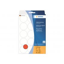 HERMA Vielzwecketiketten rot  32 mm rund Papier 480 St.