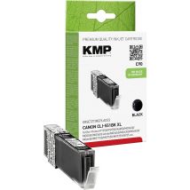 KMP Patrone Canon CLI-551BK XL black 5400 Seiten C90 kompatibel