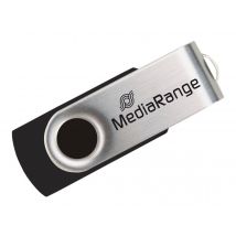 MediaRange USB-Stick 64GB USB 2.0 swivel swing