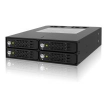 Backplane IcyDock 4x6,3cm SATAI-III/SAS in 1x5,25 HDD/SSD