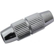 Schwaiger Koax Kabelverbinder Metallisiert, HQ Silber