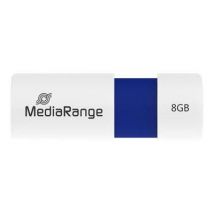 MediaRange USB-Stick  8GB USB 2.0 Slider blue