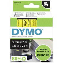 DYMO D1  Schriftband         9mmx7.0m schwarz->gelb