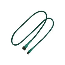 Nanoxia Kabel 3-Pin Verlängerung, 60 cm, grün