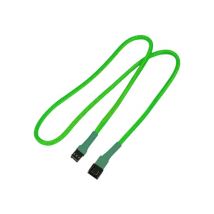 Nanoxia Kabel 3-Pin Verlängerung, 60 cm, neon-grün