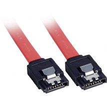 LINDY SATA-Latch-Kabel 0.5m  2x7 pol. SATA Stecker