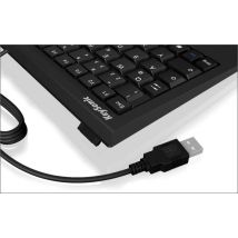 KeySonic Mini-TAS Smart-Touchpad SoftSkin, BK, ACK-540U+(UK)