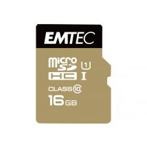 Emtec mSD 16GB UHS-I U1 EliteGold + Adapter