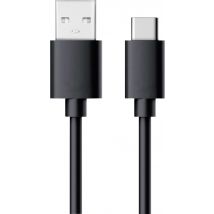 RealPower Datenkabel     schwarz    USB-A auf USB-C
