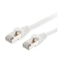 Equip Patchkabel Cat6A      S/FTP 2xRJ45  1.00m    weiß LSZH Polybeutel