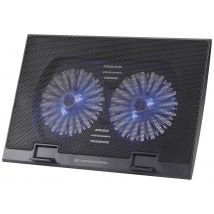 CONCEPTRONIC 2-Fan Cooling Pad (17.0)/ Ergonomisch THANA02B