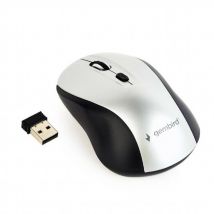 gembird Maus OPT WIRELESS 4 Tasten inkl. USB grau/schwarz