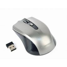 gembird Maus OPT WIRELESS 4 Tasten inkl. USB schwarz-grau