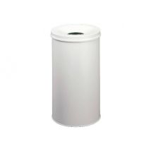 DURABLE Papierkorb Safe rund 60 Liter grau