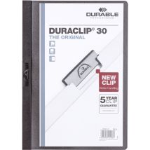 DURABLE Klemm-Mappe Duraclip Original 30 schwarz