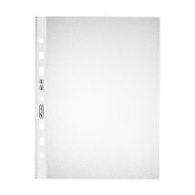 Herlitz Prospekthülle  A5 genarbt 100er Packu