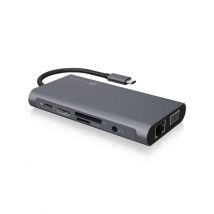 Dockingstation IcyBox USB-C   -> USB3.0/HDMI/VGA/LAN/SD/mSD/