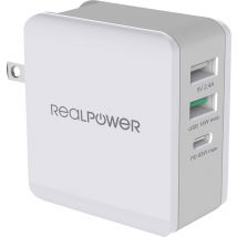 RealPower Ladegerät DeskCharge-65 Travel 65W