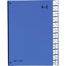 PAGNA Pultordner Color 24 Fächer A-Z blau