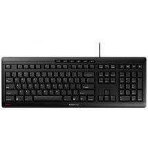 CHERRY TAS STREAM KEYBOARD Corded EU-Layout schwarz