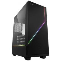 Sharkoon Gehäuse RGB   FLOW         ATX       1xGlas schwarz
