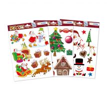 HERMA Fensterbilder Weihnachten Kindermotive  25St.
