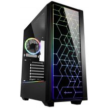Sharkoon Gehäuse RGB   LIT   100    ATX       1xGlas schwarz