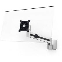 DURABLE Monitorhalterung PRO m. Arm 1 Mon. Wandbefe. Silber