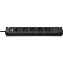 Brennenstuhl Steckdosenleiste  Bremounta 5x schwarz 3m