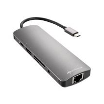 Sharkoon Combo Adapter     USB 3.0 Type C grau