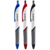 GENIE Druckkugelschreiber 3-Farben 12 Stk. Box