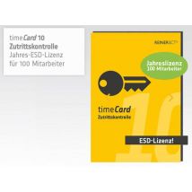 REINER SCT timeCard 10 ZuKo 100 MA 1 Jahr Laufzeit