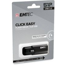 Emtec USB3.2 Click Easy B110 512GB Black