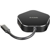 D-Link DUB-M420  4-in-1 USB-C Hub mit HDMI/USB-PD retail