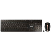 CHERRY TAS Desktop-Set DW 9100 SLIM Wireless DE-Layout black