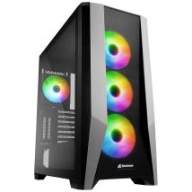 Sharkoon Gehäuse TG7M        RGB    ATX       1xGlas schwarz