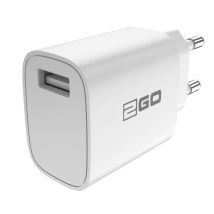 2GO Ladegerät 10,5W 1x USB-A inkl. Lightning Kabel - weiß