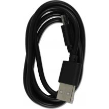 2GO USB Lade-/Datenkabel Micro-USB   1m  PET-B  schwarz