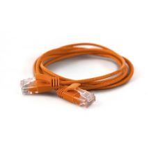 Wantec Patchkabel UTP  CAT6a           d=2,8mm  0,20m orange