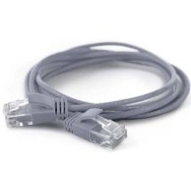 Wantec Patchkabel UTP  CAT6a           d=2,8mm  2,00m grau