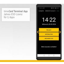 REINER SCT timeCard 10 Terminal APP 5 Geräte 1 Jahr Laufzeit