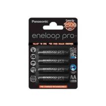 eneloop Panasonic Pro Akku BK-3HCDE/4BE    AA 2500mAh   4St.