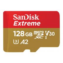 SD MicroSD Card 128GB SanDisk Extreme inkl. Adapter