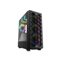 Sharkoon Gehäuse RGB         HEX    ATX       1xGlas schwarz