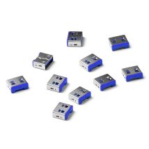 SmartKeeper Basic USB-A Port Blocker dunkelblau  10 Stk.