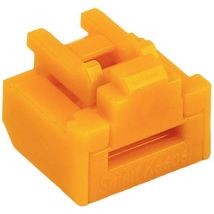 SmartKeeper Basic RJ45 Port Blocker orange     10 Stk.+Key